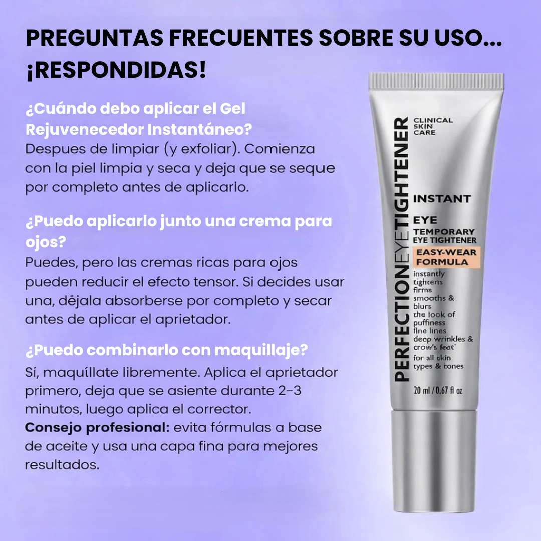 RiveLift® Gel Rejuvenecedor De Ojos Con Efecto Instantáneo